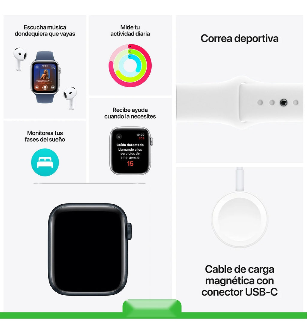 Smart Watch Deportivo Serie 8 Plus Con Audifonos Case Y Videojuegos K9