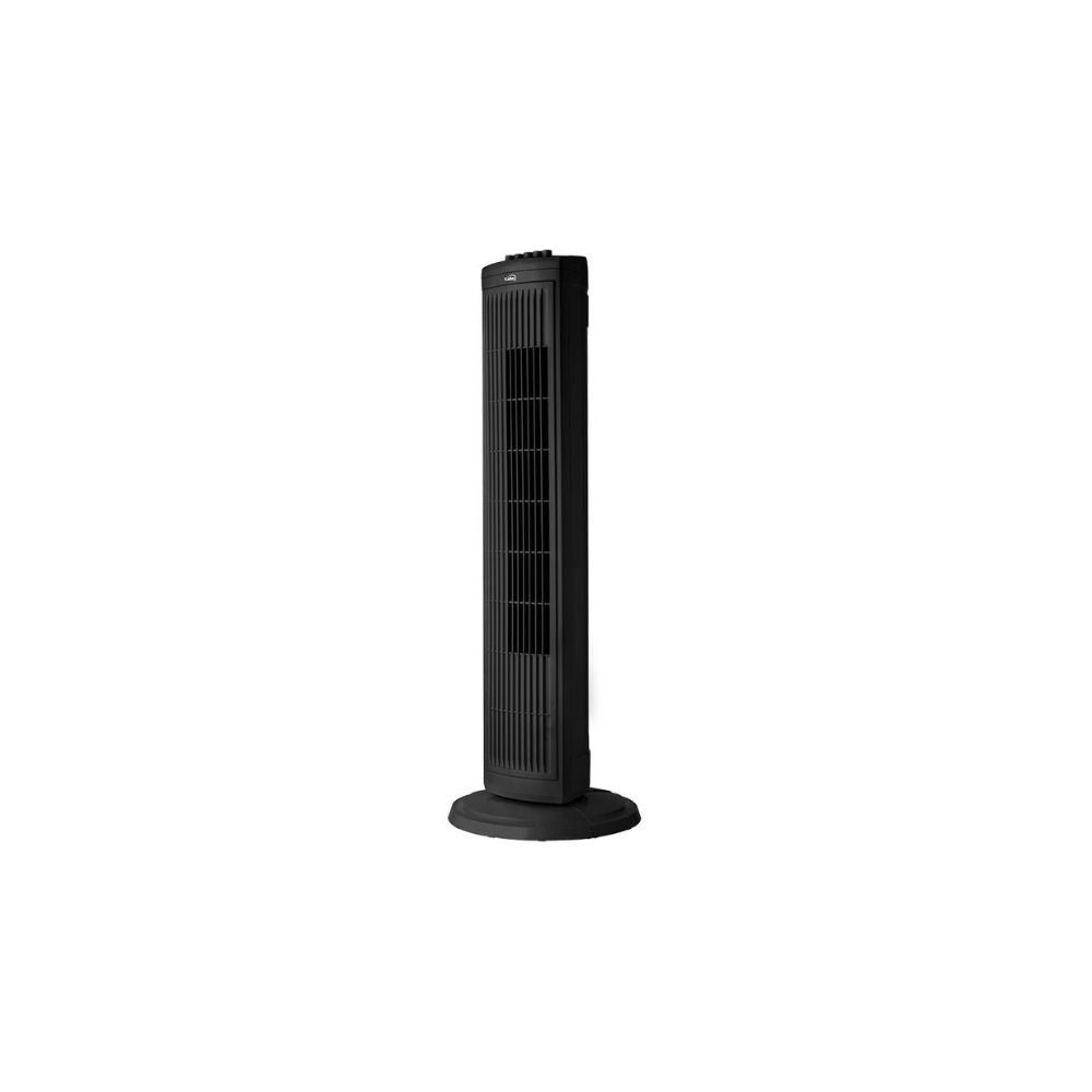 Ventilador Torre Kalley 45W Negro 3 Velocidades Diseno Compacto Silencioso