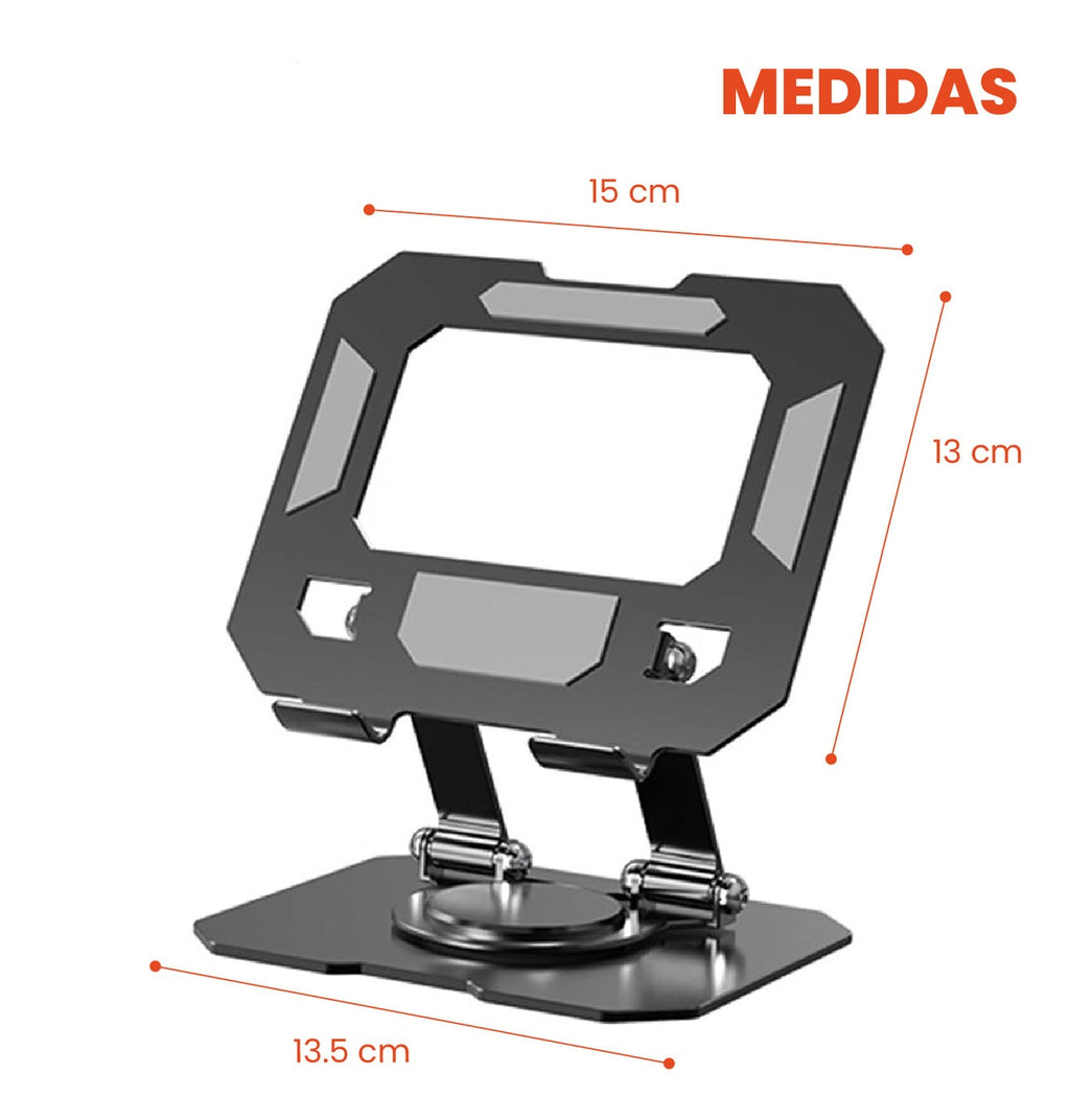 Soporte Metalico Para Tablet Celular Rotacion 360 Corporativo Innovo