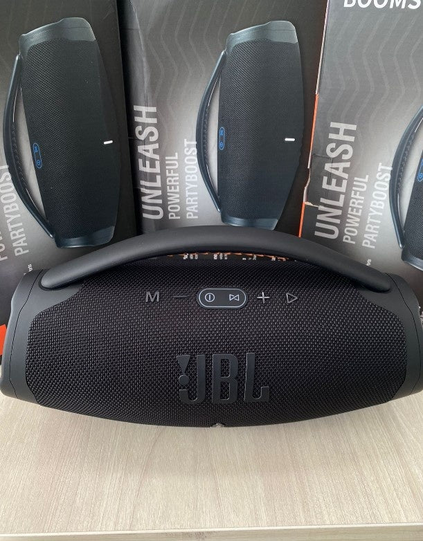 Parlante Jbl Boom Box 3 Bluetooth Replica 1.1 Tws Negro