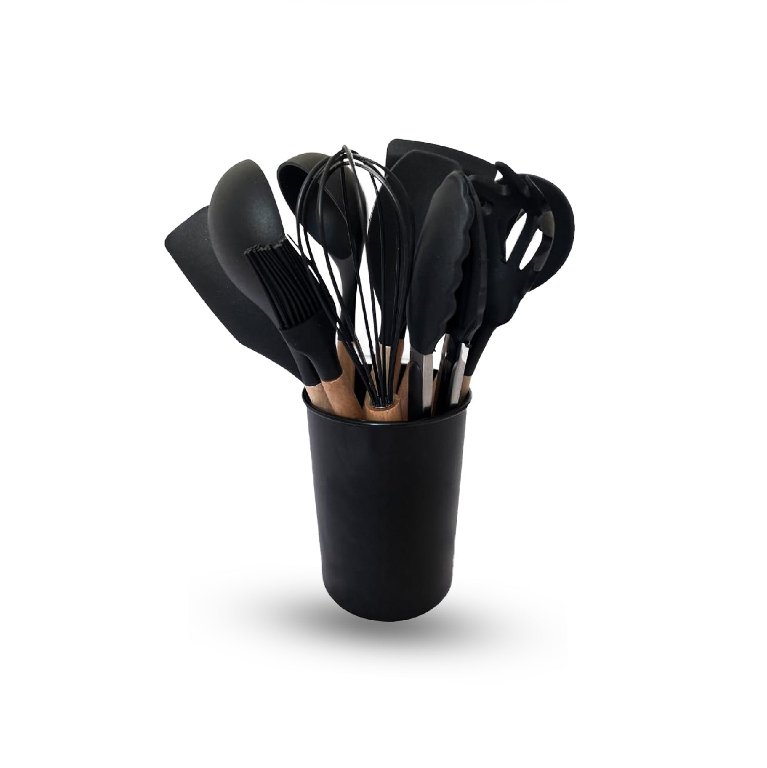 Freidora De Aire Nobelsound Air Fryer Doble Bandeja Con Utensilios Cuchillos Incluidos