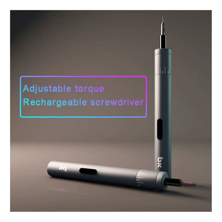 Destornillador Electrico Recargable 27 Piezas Milimetrico Electronico Innovo Portable