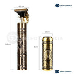 Duo Maquina Afeitado Patillera Y Shaver Electrica Recargable