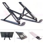Base Soporte Para Portatil Ergonomica Reclinable 7 Niveles Color Negro