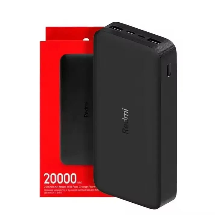 Power Bank Cargador Portatil 20000Mah Xiaomi Redmi Power Bank 18W Usb-C