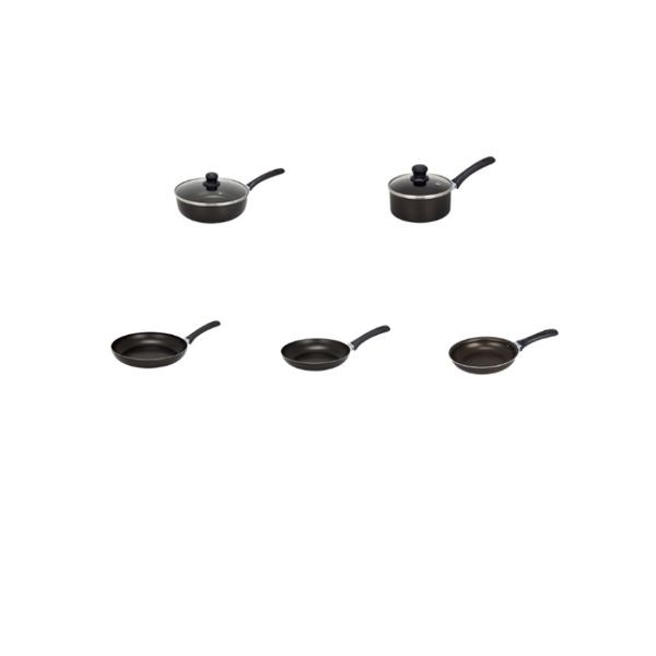 Bateria De Cocina Imusa Smart 7 Piezas Antiadherente Ollas Perol Y Sartenes