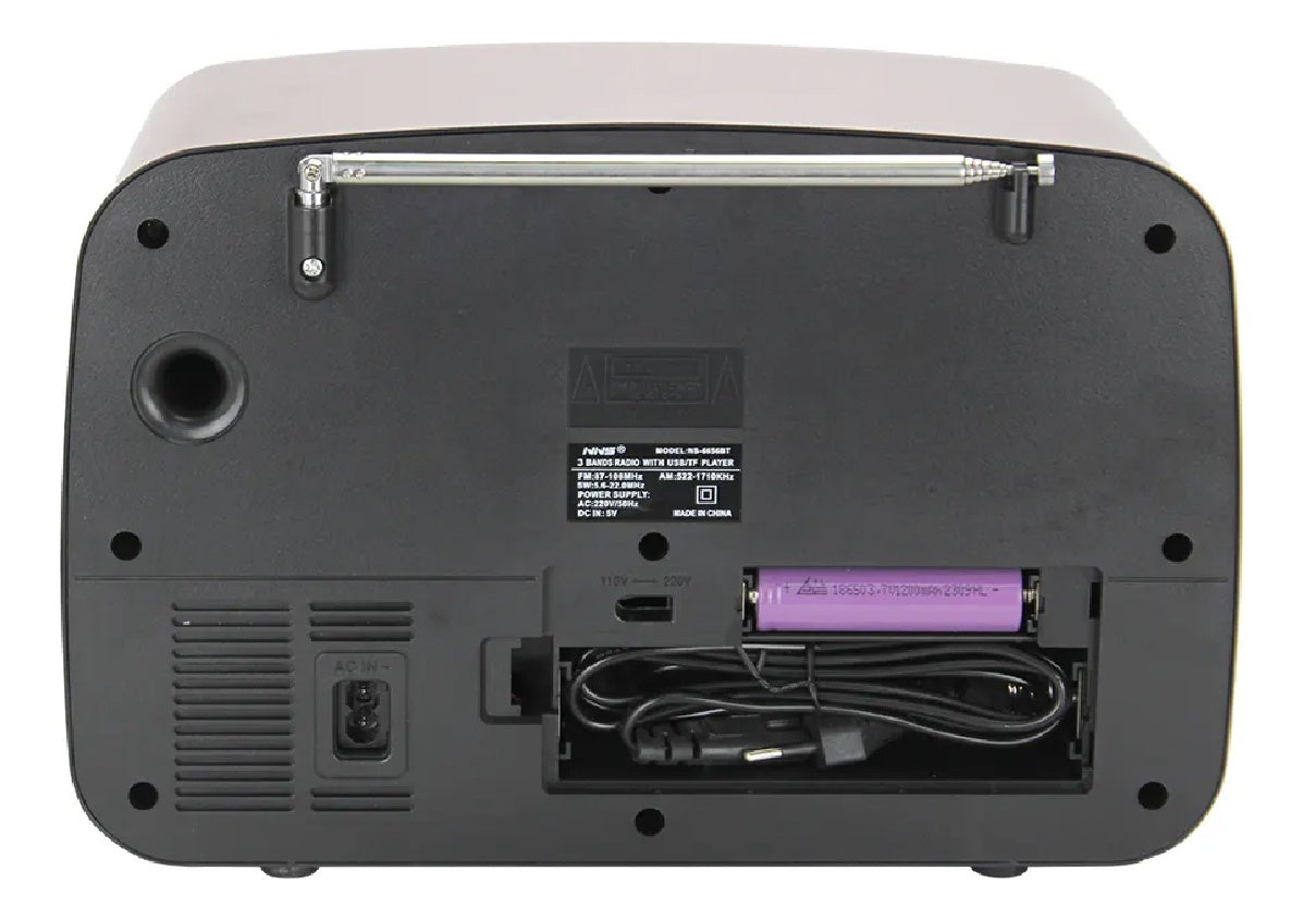 Radio Parlante Mega Sound Tws Am Fm Bluetooth Potente