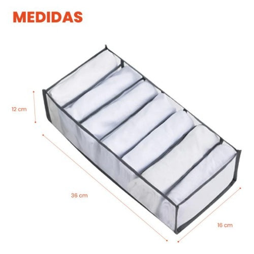 3 Organizadores De Ropa Interior Organiza Closet Con Divisiones Innovo Home