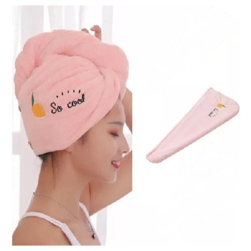 Gorro Turbante Toalla De Secado Rapido Del Cabello