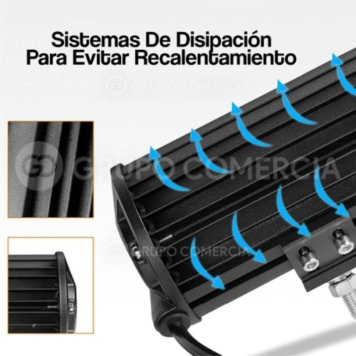 Exploradora 8000 Lm 5 Funciones Dual Color Alta Potencia