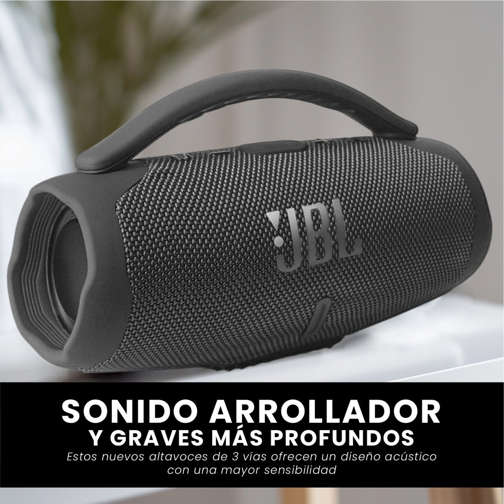 Parlante Mini Boom Box Bluetooth Jbl Inalambrico Gray Replic 1.1 Innovo