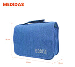 Cosmetiquera Neceser Organizador Maquillaje Para Equipaje Azul Claro
