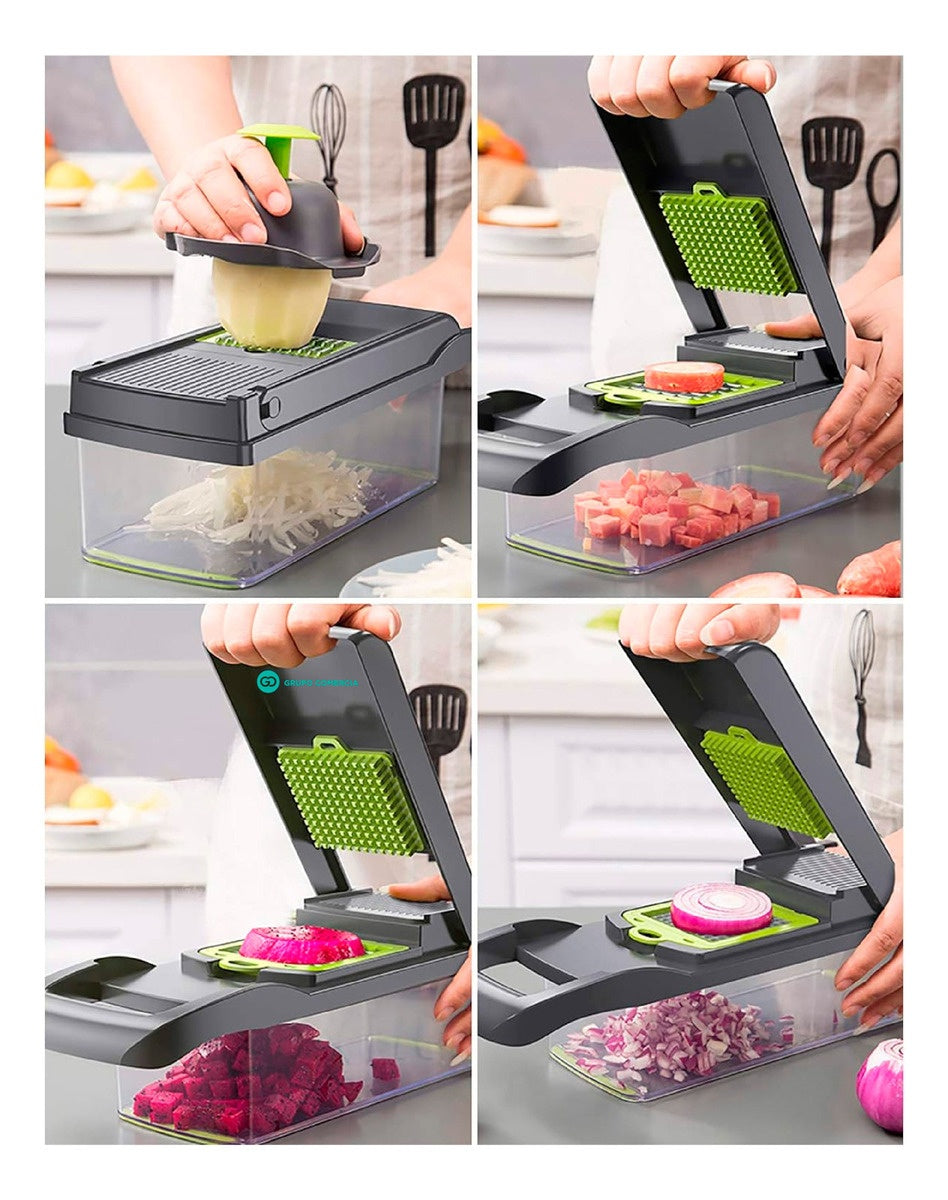 Mandolina Rallador Picador Multifuncional Verduras Y Frutas