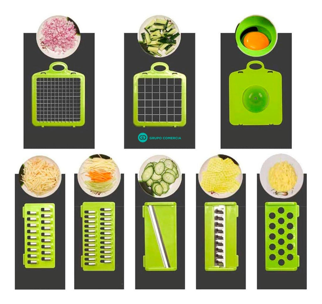 Mandolina Rallador Picador Multifuncional Verduras Y Frutas