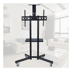 Soporte Piso Pedestal Para Tv Smartv Pc Laptop Para Presentacion Ruedas Hasta 70 Pulgadas