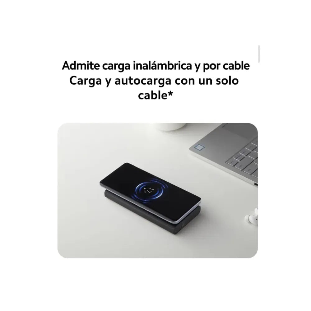 Power Bank Xiaomi Wireless 10.000 Mah Carga Inalambrica