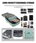 Maleta Morral Para Laptop Puerto Usb Viajero Practico Semi Impermeable Amaz Green