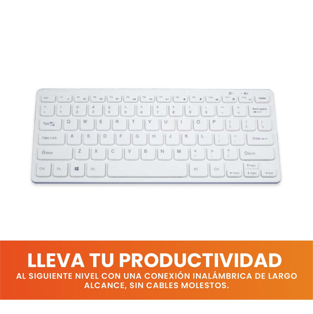 Teclado Con Mouse Diseno Slim Universal Receptor Usb Compatible Con Pc Laptop Tablet