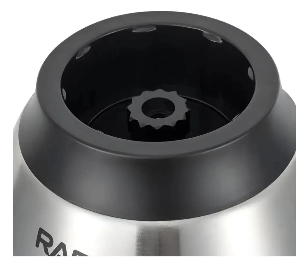 Licuadora Vidrio 2 En 1 Pica Todo Acero Inoxidable Raf Premium