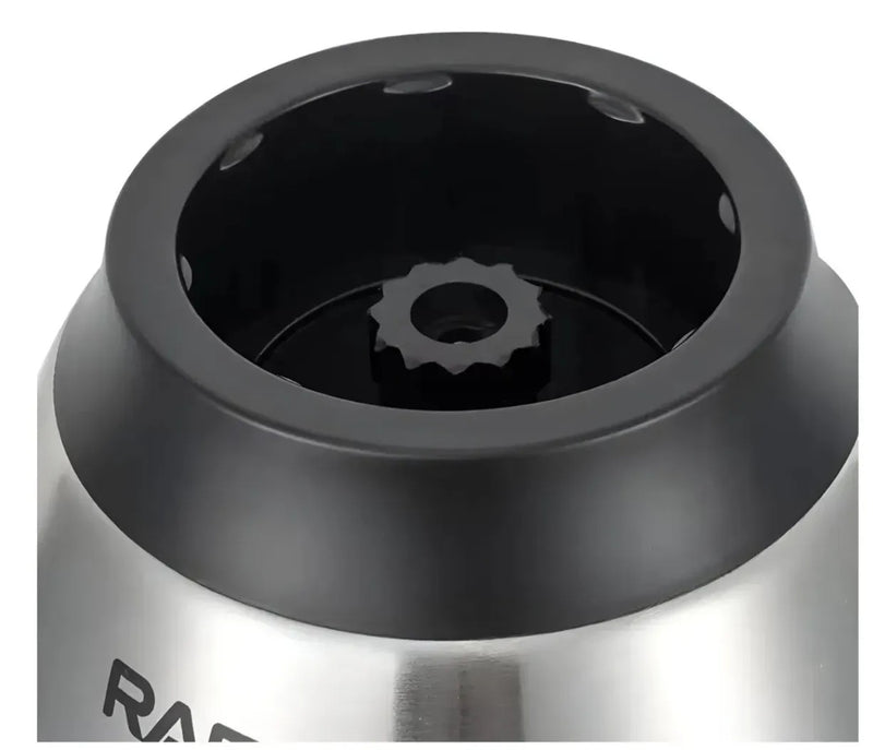 Licuadora Vidrio 2 En 1 Pica Todo Acero Inoxidable Raf Premium