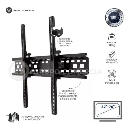Soporte Base Para Tv De Pared Fijo De 32 -70 Pulgadas