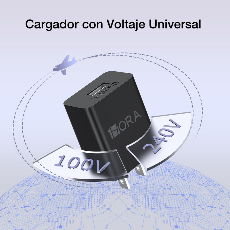 Cargador Tipo C Carga Rapida Usb Datos Celular 1Hora