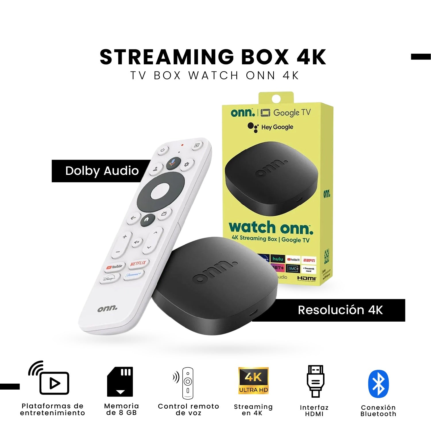 Proyector Portatil Yg300 + Watch Onn 4K Con Magic Tv Instalado Cine En Casa Hd Con Canales Y Peliculas