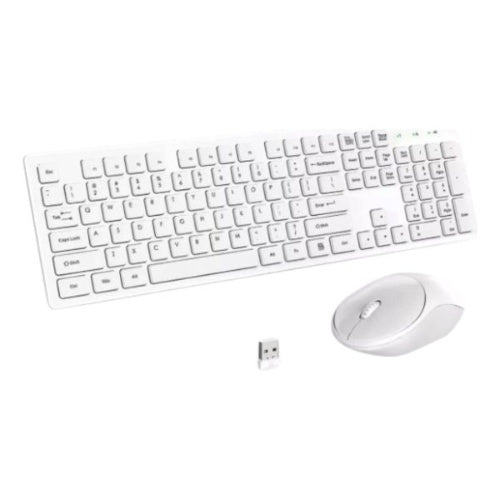 Teclado Para Pc Con Mouse Inalambrico Wireless
