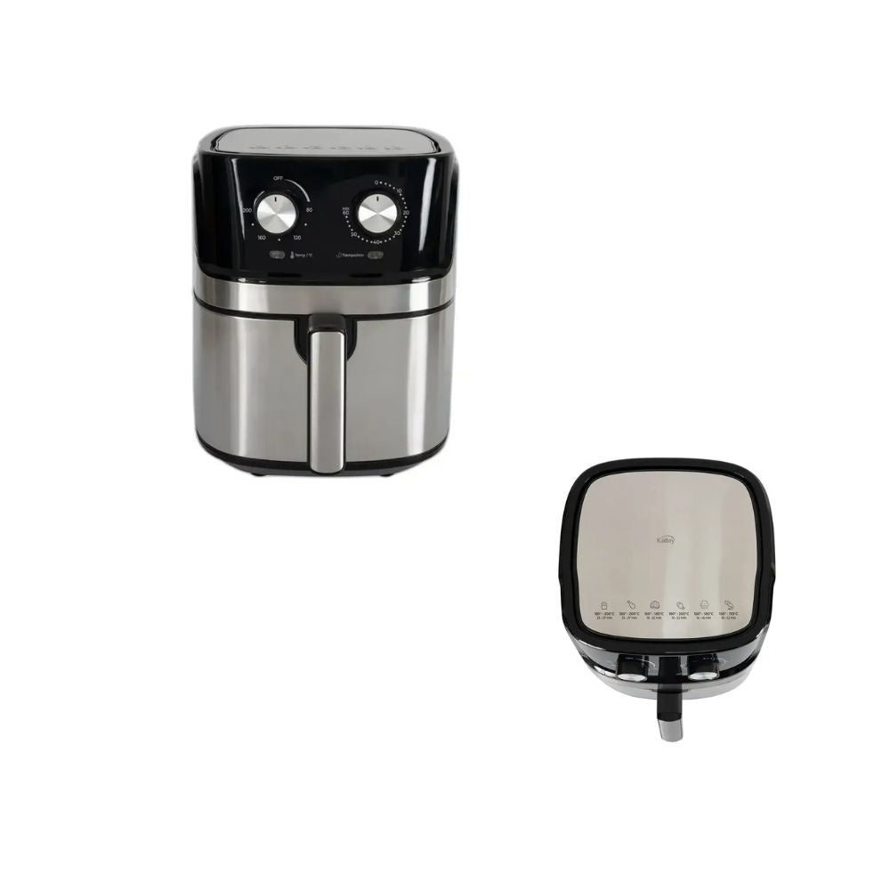 Freidora De Aire Kalley 6.3L Acero Inoxidable