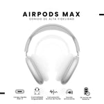 Combo Audifonos Airpods Max 1.1 White Y Smart Watch Ultra 3 Pulsos Replic