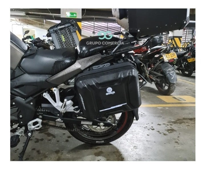 Maleta De Parrila Maletero Para Moto Original Porta Casco