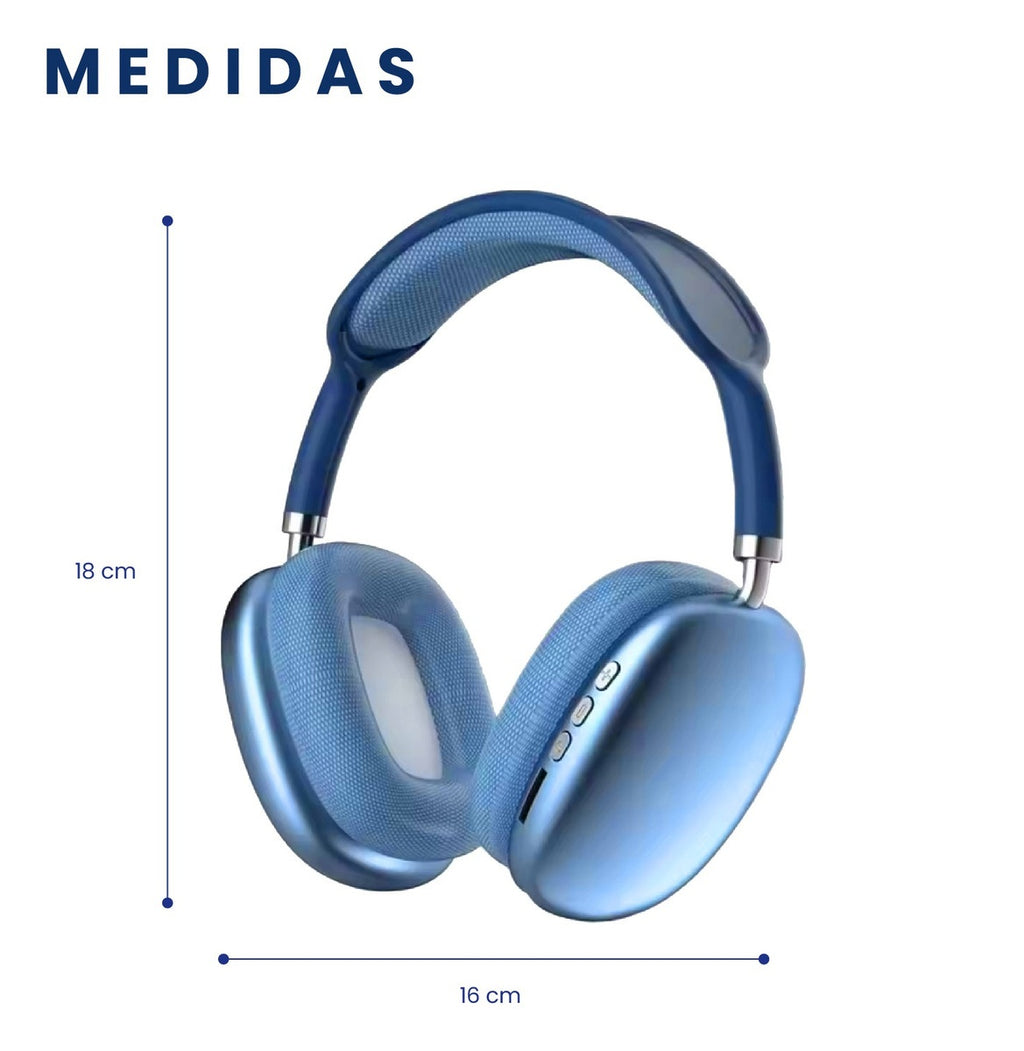 Smart Watch Premium Plus K12 Azul Con Audifonos 7 Pulsos