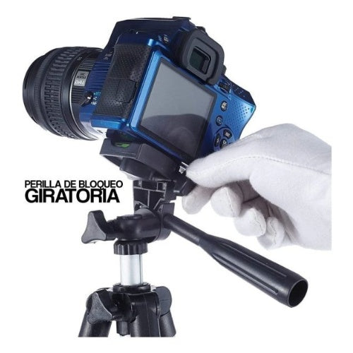 Tripode Con Soporte De Celular Y Control Bluetooth Portable