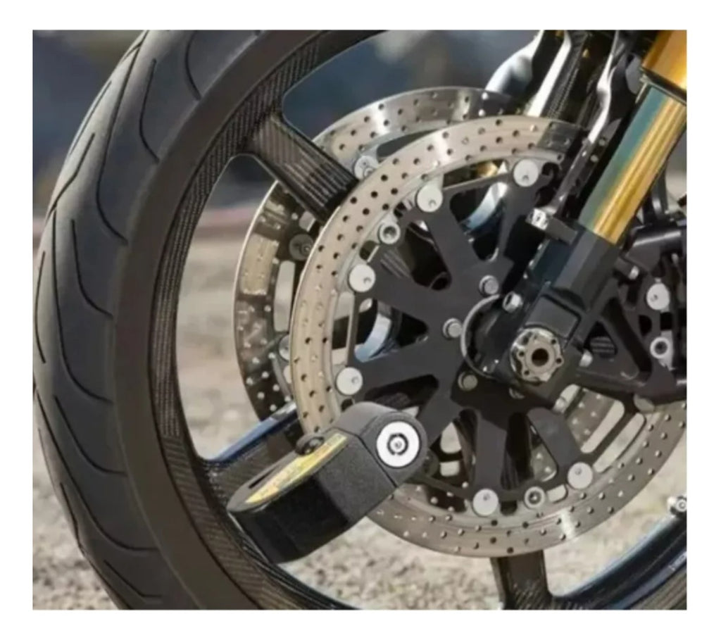 Pijama Carpa Para Moto Con Candado Disco Antirrobo Alarma 2 Llaves