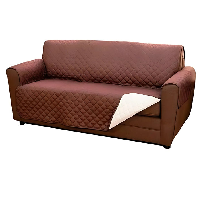 Protector De Sofa De 3 Puestos Doble Cara Semi Impermeable
