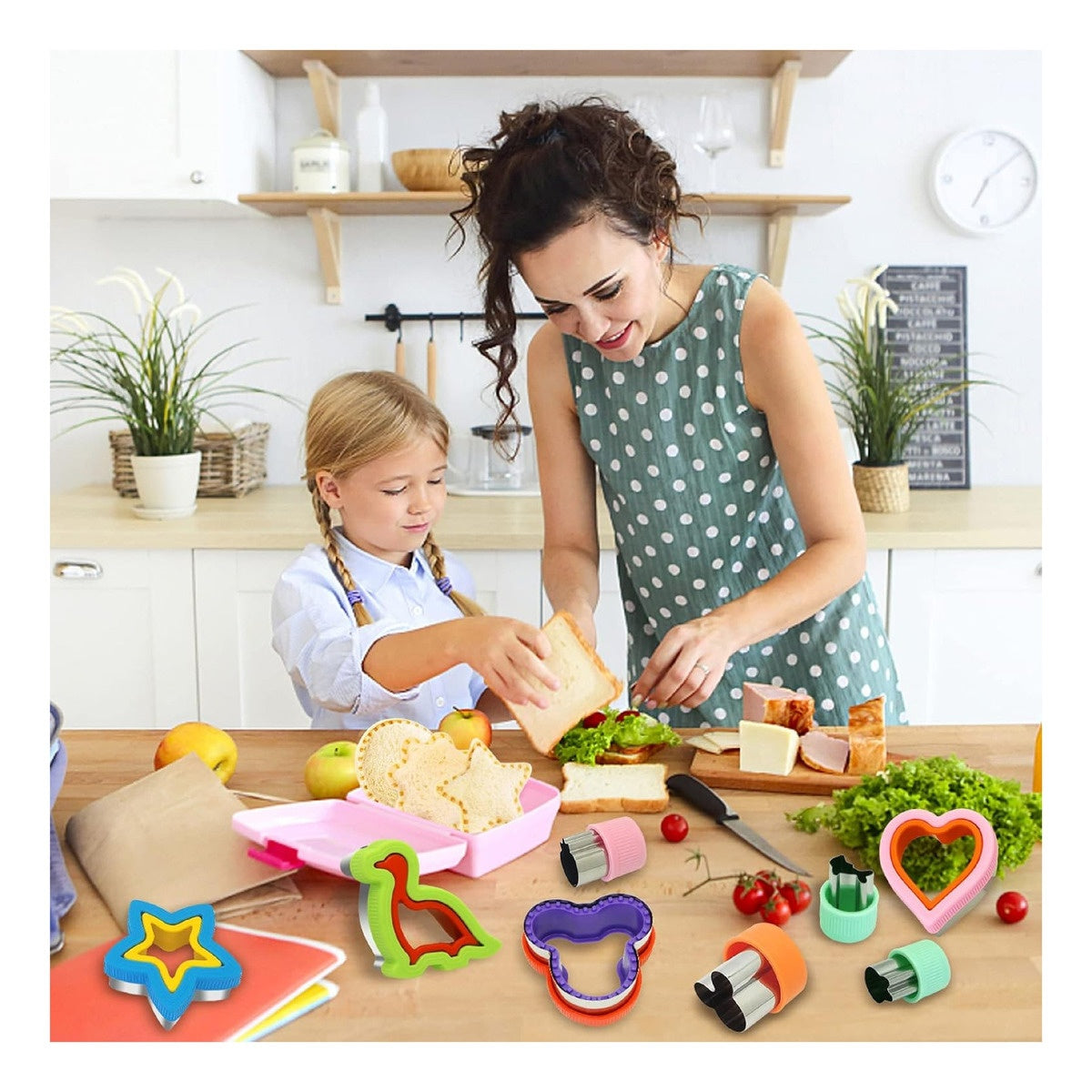 Moldes Para Alimento Divertidos Motivos Para Ninos Set