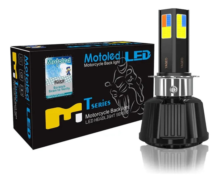 Bombillo Led Para Moto Carro De Lujo Rgb 6000 Lm Original