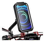 Soporte Holder Moto Base Metalica Antirrobo Espejo Universal