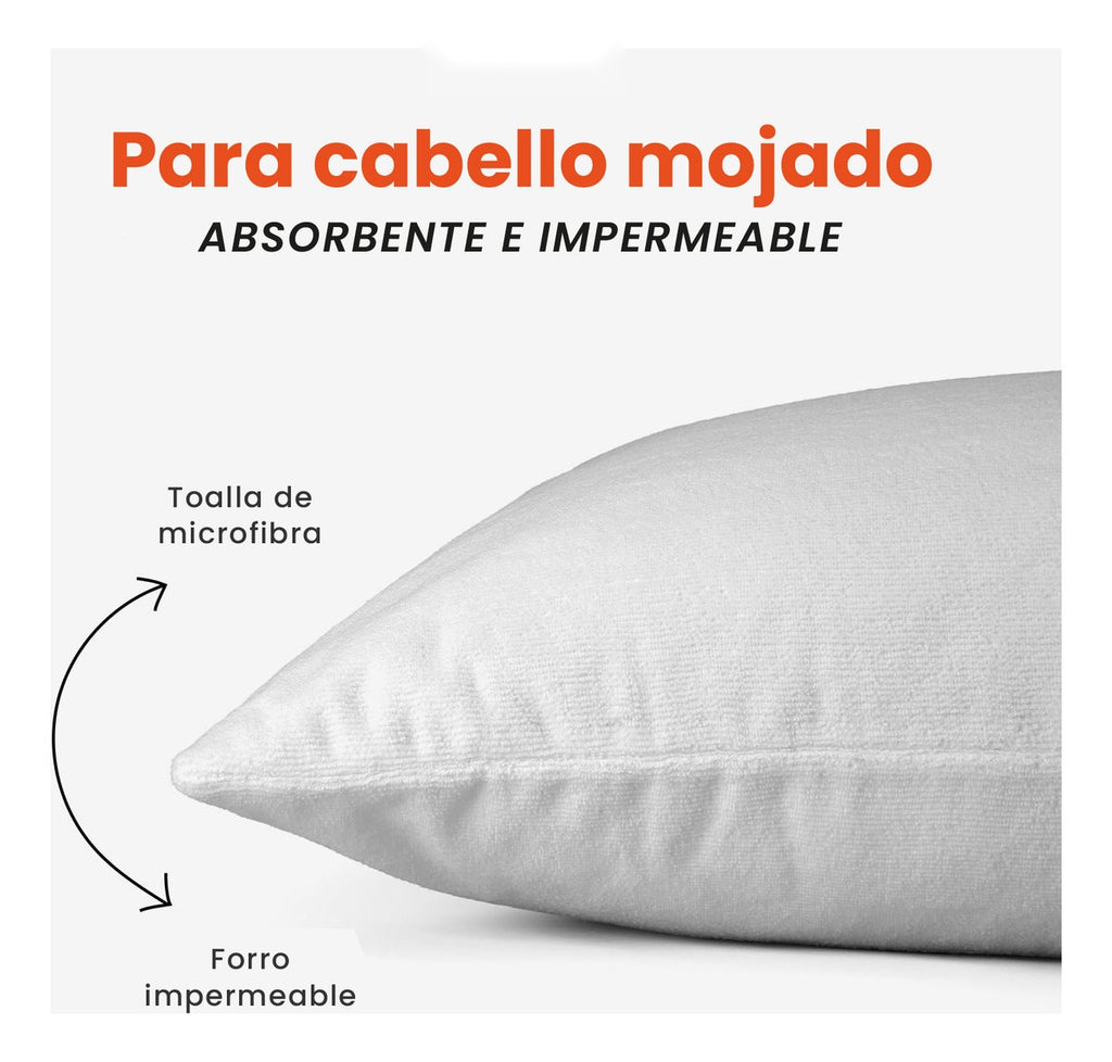 Funda De Almohada Sencilla Material Terry