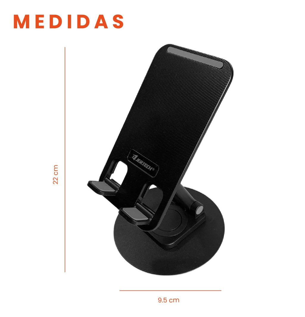 Teclado Inalambrico 3 En 1 Jertech Inn Receptor Usb Mouse Soporte Tablet O Celular Portatil