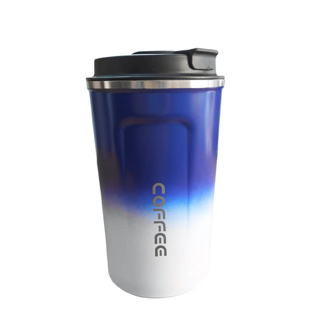 Vaso Termo Led Digital Mug Bicolor Azul 520Ml Acero Inoxidable Innovo Home