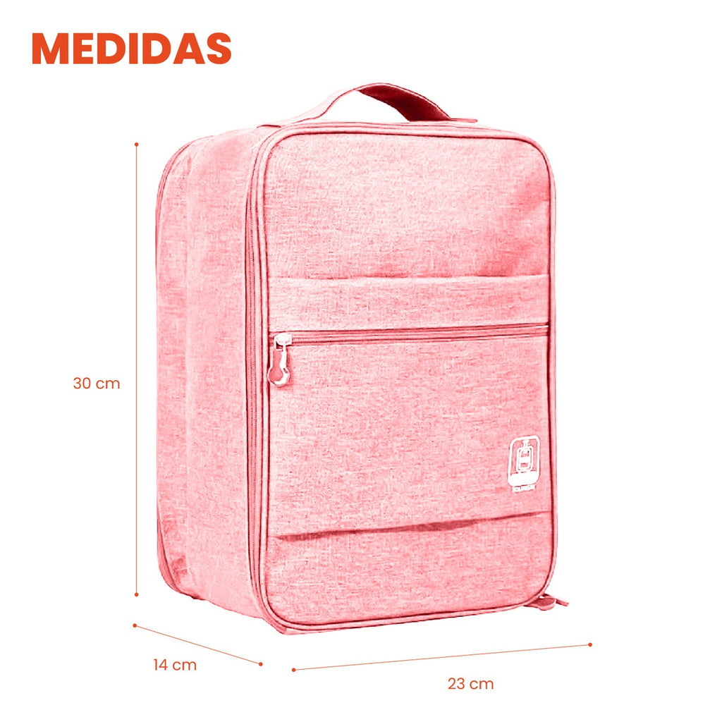 Organizador Para Maleta Viajera Rosado Multifuncion Innovo