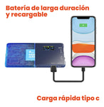 Panel De Luz Portable Digital Rgb Profesional Ajustable