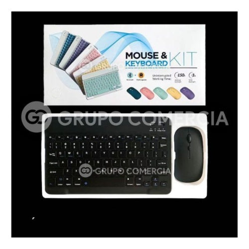 Teclado Con Mouse Slim Para Computador Portatil Bluetooth