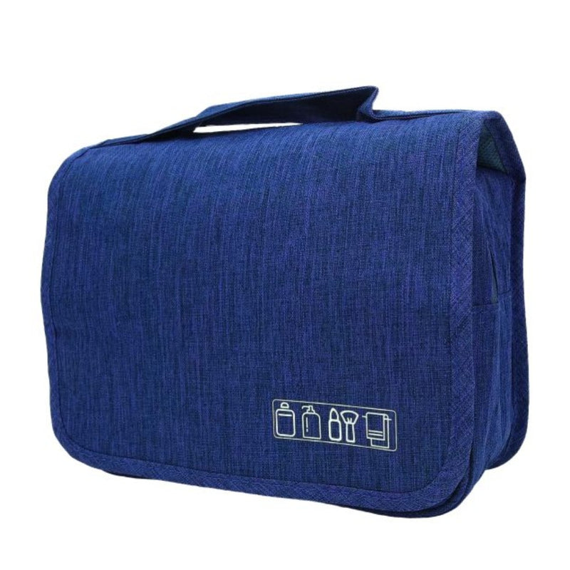 Organizador Cosmetiquera De Maquillaje Impermeable Azul Para Bolsos