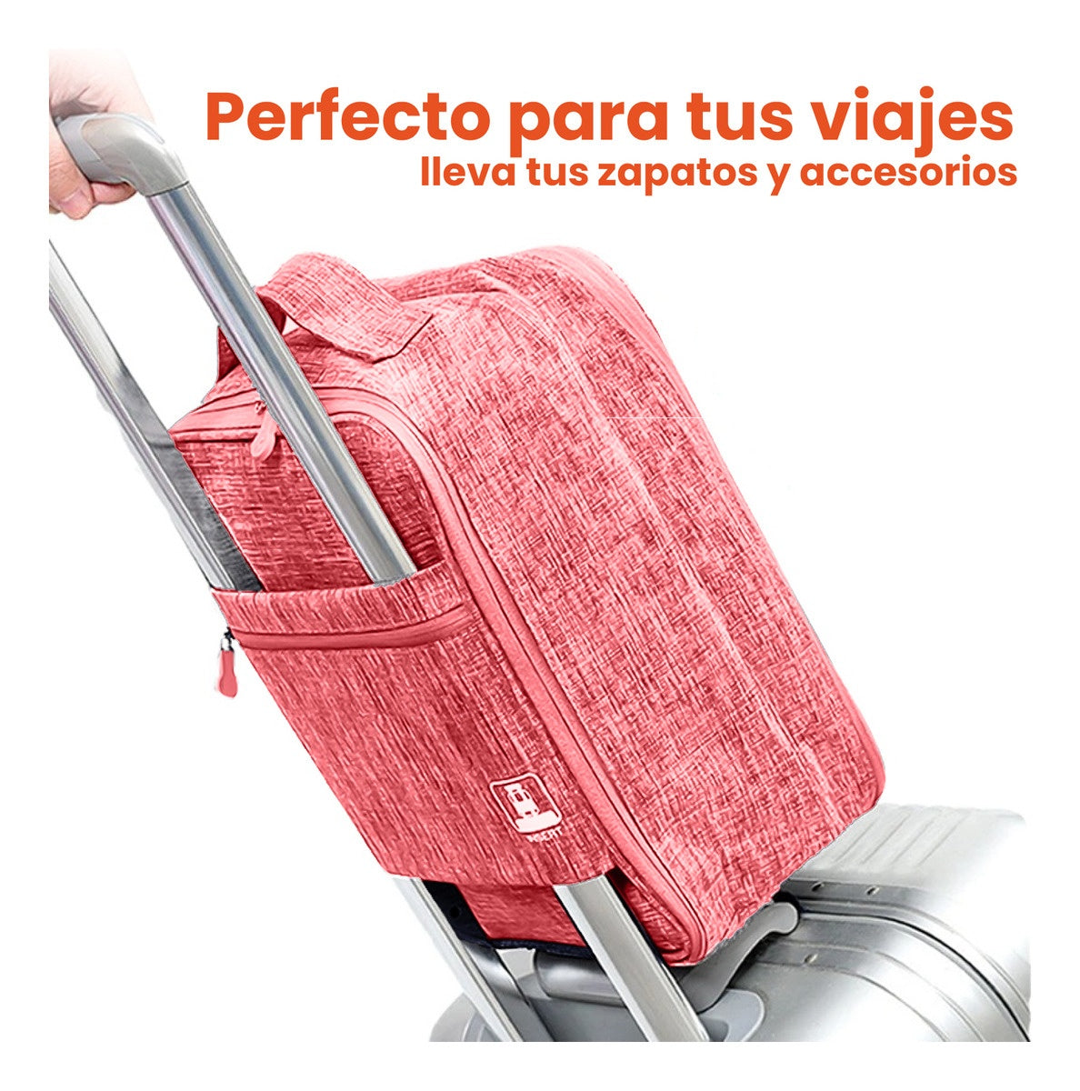 Organizador Para Maleta Viajera Rosado Multifuncion Innovo