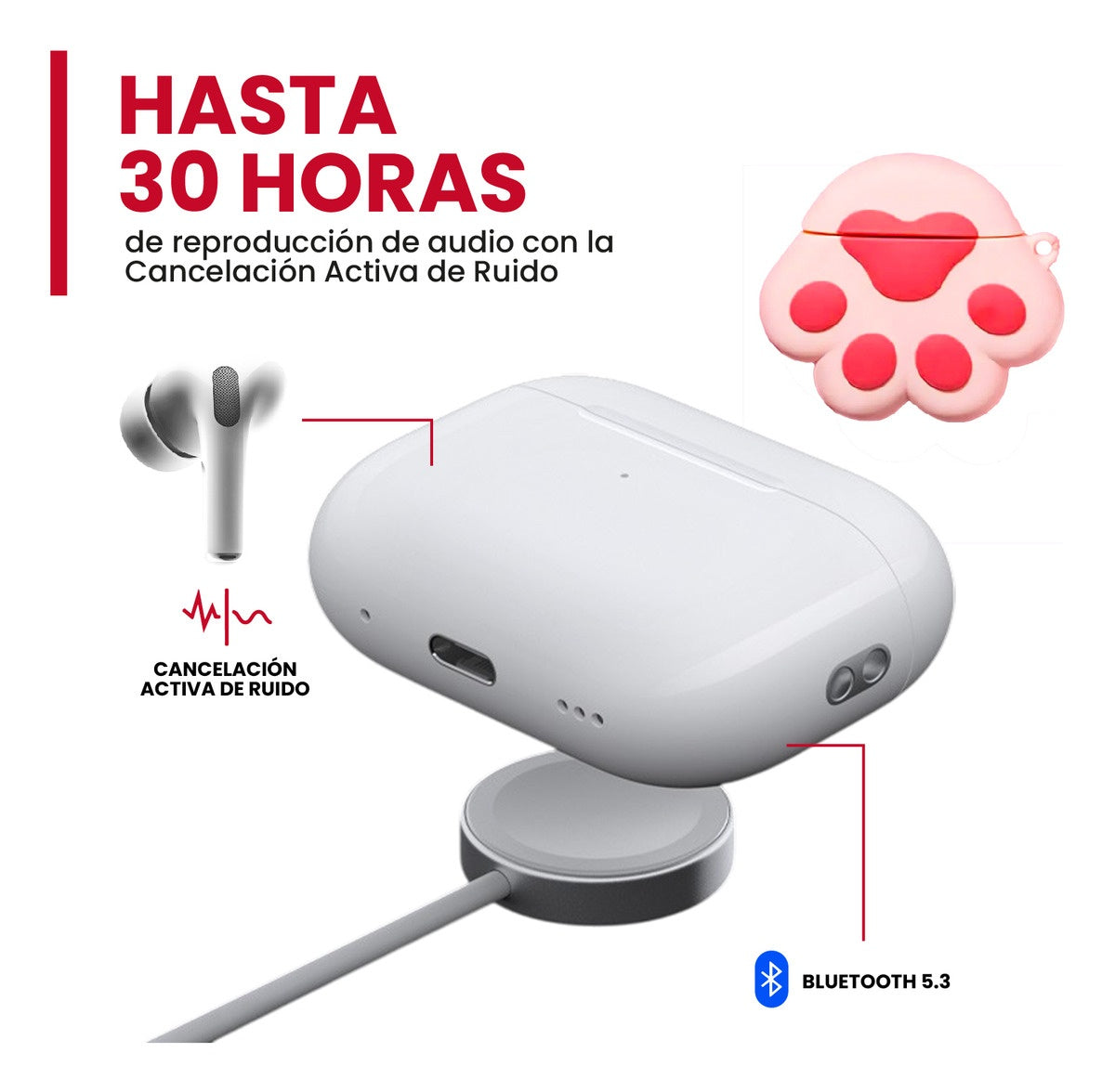 Smart Watch Deportivo Serie 8 Plus Con Audifonos Case Y Videojuegos Gris Edition