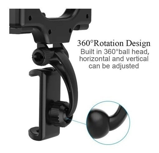 Soporte Holder Para Celular En Espejo Retrovisor De Carro