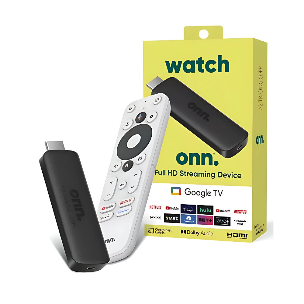 Watch Onn Chromecast Tv Stick Full Hd Streaming Original Tv Box Con Control Remoto