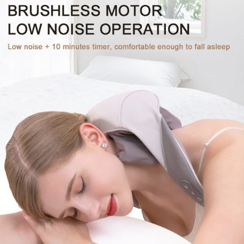 Masajeador Cervical De Cuello Espalda Recargable Calor Premium